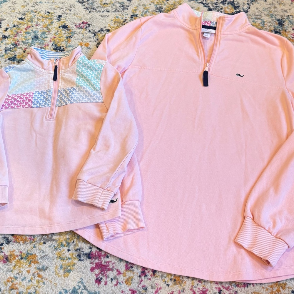 Mommy & Me Vineyard Vine Target Quarter Zip